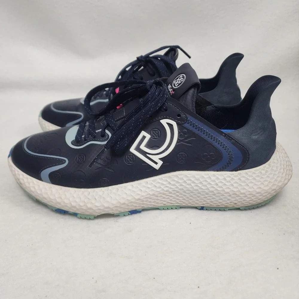 G/FORE MG4X2 Debossed TPU Golf Cross Trainer GLF000017 Womens US 9 Blue Shoes